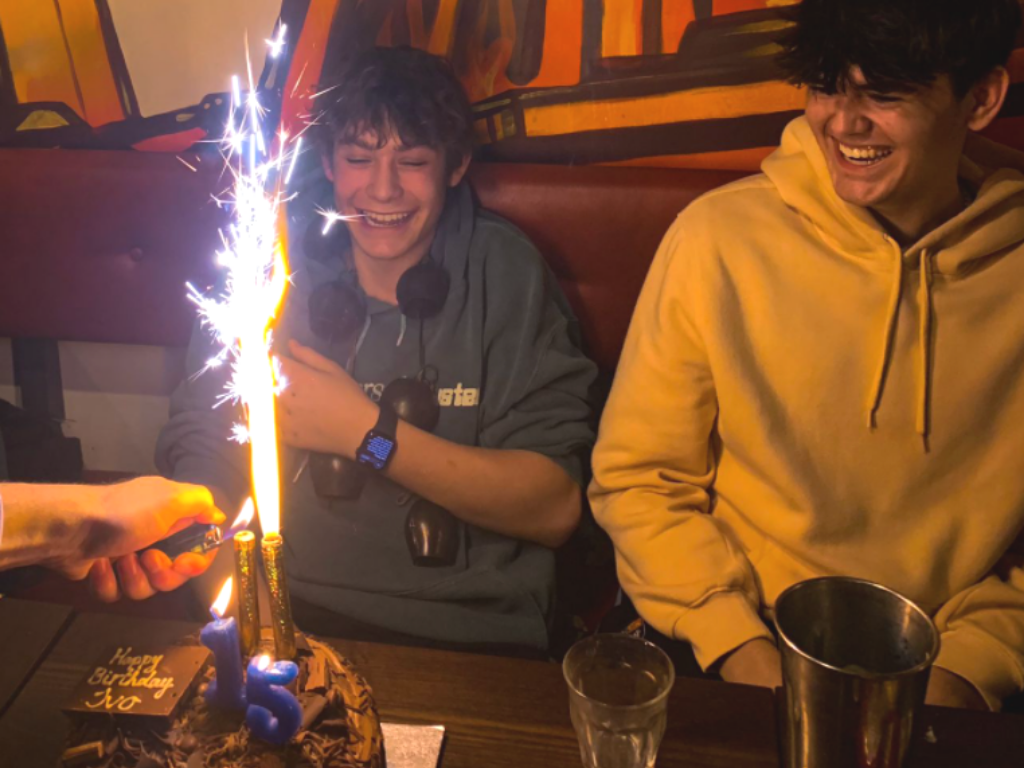 Flaming Cow Birthday